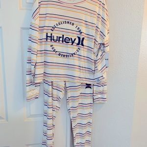 Super soft and cozy Hurley Pajama set!
